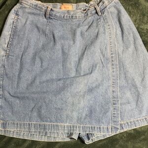 Women's Denim Skort